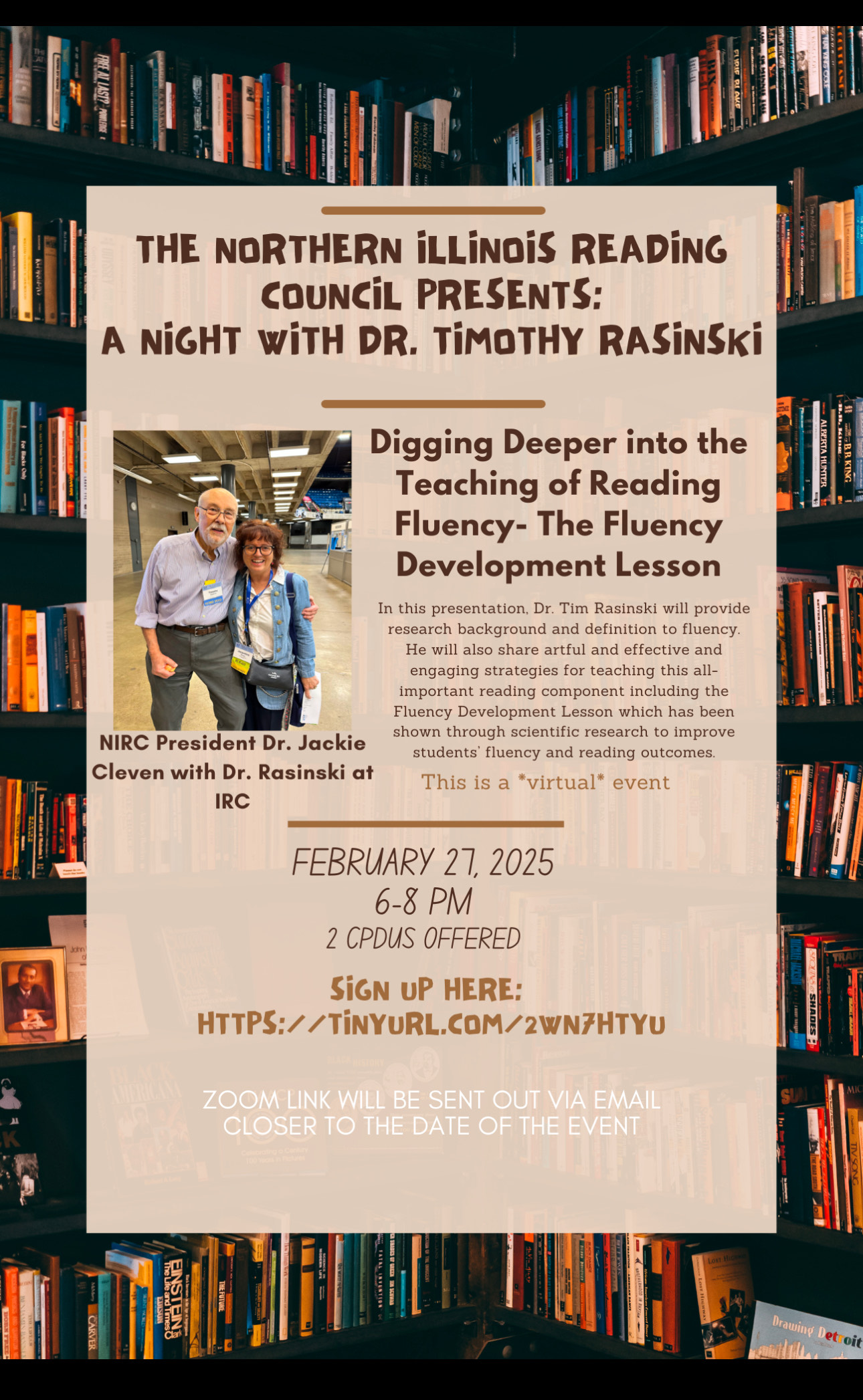 Northern Illinois Reading Council Will Host Digging Deeper Into The Northern Illinois Reading Council Will Host Digging Deeper Into The